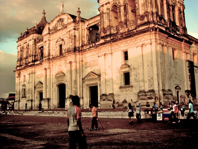 NIC Leon Church Sunset